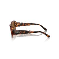 Vogue VO5565S W65683-53 Dark Havana / Dark Brown Polarised Lenses