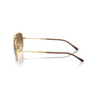 Ray-Ban RB3735 001/51-60 Bain Bridge Gold / Clear Brown Gradient Lenses