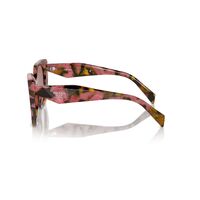 Prada PR19ZS 18N10D-55 Tortoise Cognac Begonia / Light Brown Lenses