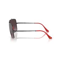 Ray-Ban RB3697M F009Y3-35 Scuderia Ferrari Collection Black / Violet Mirror Gradient Silver Lenses