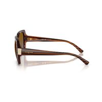 Vogue VO5612SB 2571T5-55 Striped Brown Havana / Brown Gradient Polarised Lenses