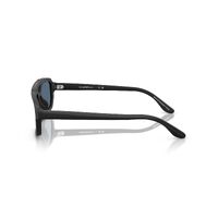 Emporio Armani EA4240U 501787-53 Matte Black / Dark Blue Lenses