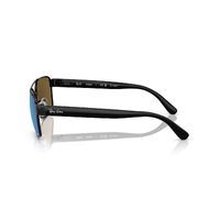 Ray-Ban RB3751CH 002/4L-61 Black / Grey Mirror Blue Chromance Polarised Lenses