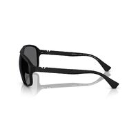 Emporio Armani EA4029 5001T3-64 Matte Black / Grey Polarised Lenses