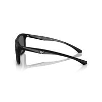 Emporio Armani EA4234U 5001T3-57 Matte Black / Grey Polarised Lenses