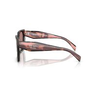 Prada PR15WS 23A60B-54 Mauve Tortoise / Light Brown Lenses