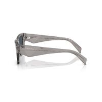 Prada PRA06S 16Z70B-50 Transparent Dark Grey / Dark Grey Lenses