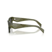 Prada PRA06SF 25A40L-54 Transparent Military / Dark Grey Lenses