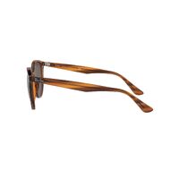 Ray-Ban RB4305 820/73-53 Striped Red Havana / Dark Brown Lenses