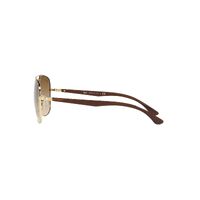 Ray-Ban RB3683 001/51-56 Gold / Brown Gradient Lenses