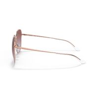 Ray-Ban RB3680D 9202I8-60 Rose Gold / Violet Gradient Lenses