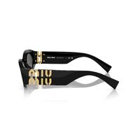 Miu Miu MU11WS 1AB5S0-54 Black / Dark Grey Lenses