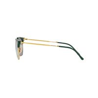 Ray-Ban RB4416 6655G4-53 New Clubmaster Green On Gold / Silver Green Mirror Chromance Polarised Lenses