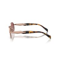 Prada PR65ZS SVF08S-55 Pink Gold / Dark Violet Lenses