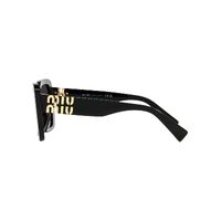 Miu Miu MU10YS 1AB5D1-56 Black / Grey Gradient Lenses