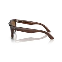 Ray-Ban RBR0502S 6709CB-53 Wayfarer Reverse Transparent Brown / Brown Gradient Lenses