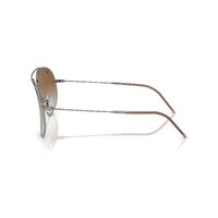 Ray-Ban RBR0101S 004/CB-62 Aviator Reverse Gunmetal / Brown Gradient Lenses