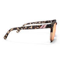 Blenders H Series 07U 0F 54 Heart Rush Matte Tortoise and Peach / Champagne Mirror Polarised Lenses