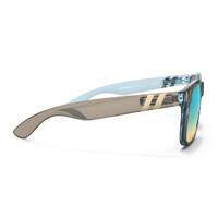 Blenders M Class X2 KB7 FG 52 Cross Wind Gloss Brown / Rainbow Mirror Polarised Lenses