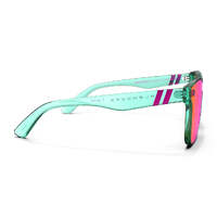 Blenders Millenia X2 VGZ 0F 99 Dance Electric Gloss Crystal Teal / Hot Pink Mirror Polarised Lenses