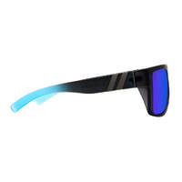 Blenders Ridge 807 C3 58 Rebel Roar Transparent Grey to Blue Fade / Blue Mirror Polarised Lenses