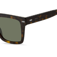 Hugo Boss BOSS 1442/S 086 QT 53 Havana / Green Lenses