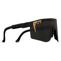 Pit Viper The Exec Double Wide Black / Smoke Lenses