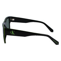 Calvin Klein Jeans CKJ23605S 001-56 Black / Solid Green Lenses