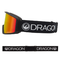 Dragon Goggles DXT OTG DR47022 002-59 Black / Red Ion Luma Lens