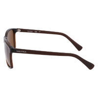 Nautica N2246S 210-58 Crystal Brown / Brown Polarised Lenses