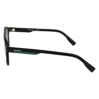 Lacoste L6008S 002-53 Matte Black / Solid Green Lenses