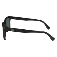 Lacoste L6011S 001-56 Black / Solid Green Lenses