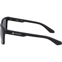 Dragon Slip DR176S 002-54 Matte Black / Smoke Polarised Luma Lenses