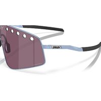 Oakley Sutro Ti Sweep OO6025-0438 Polished Stonewash / Prizm Road Black Lenses