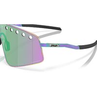 Oakley Sutro Ti Sweep OO6025-0538 Polished Oil Slick / Prizm Road Jade Lenses