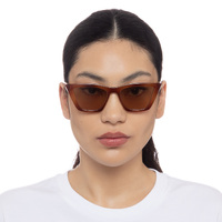 Le Specs Velodrome LSP2352219 Vintage Tortoise / Light Brown Lenses