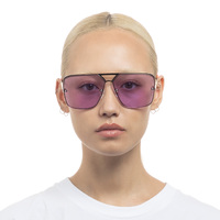 Le Specs Metazoic LSU2429718 Bright Gold / Violet Tint Lenses