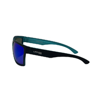 Urban Zoo Hoodlum C12 Matte Black w Matte Crystal Blue Interior / Blue Revo Lenses