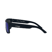 Urban Zoo Titan C18 Matte Black / Ice Blue Revo Lenses