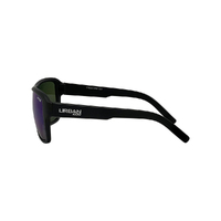 Urban Zoo Crosstown C21 Matte Black / Smoke w Green Revo Lenses