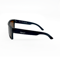 Mangrove Jacks Titan C4 Matte Black / Brown Polarised Lenses