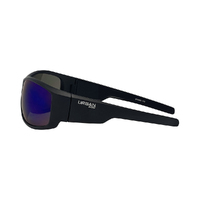 Urban Zoo Spider C12 Matte Black / Smoke w Blue Revo Lenses