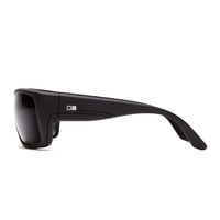 Otis Coastin 139-2004P Matte Black / Flash Mirror Grey Polarised Lenses