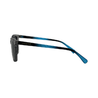 Stiletto Ariel C9 Crystal Dark Smoke w Blue Fade / Smoke Polarised Lenses