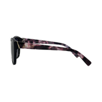 Stiletto Coral C5 Shiny Black w Demi Purple / Smoke Gradient Polarised Lenses