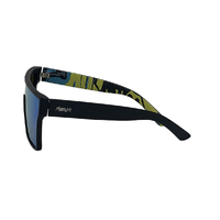 Mangrove Jacks What You Need C8 Matte Black / Ice Blue Revo Polarised Lenses