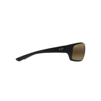 Maui Jim Big Wave MM440-001 Matte Black / HCL Bronze Polarised Lenses