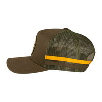 Ringers Western McCoy Trucker Cap Army/Orange OSFM