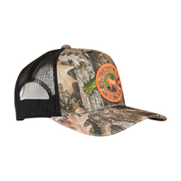 Ringers Western Signature Bull Trucker Cap Leaf Camo/Orange OSFM