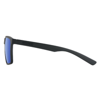 Dirty Dog Droid 53615 Satin Black / Blue Fusion Mirror Polarised Lenses